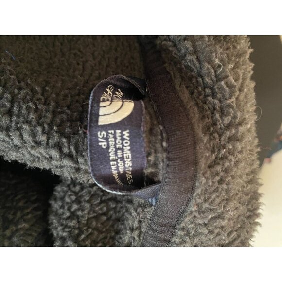 The North Face Women's Sherpa Lined Gray Cresent Hooded Pullover S - Picture 6 of 7
